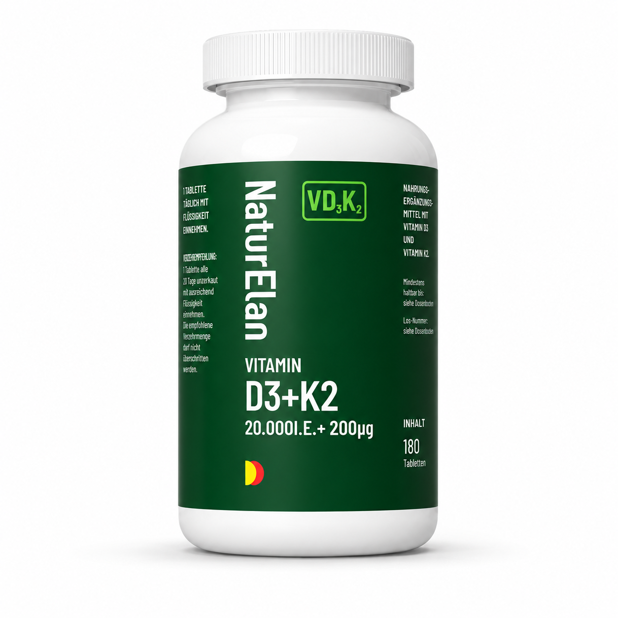 Vitamin D3+K2 Kapseln