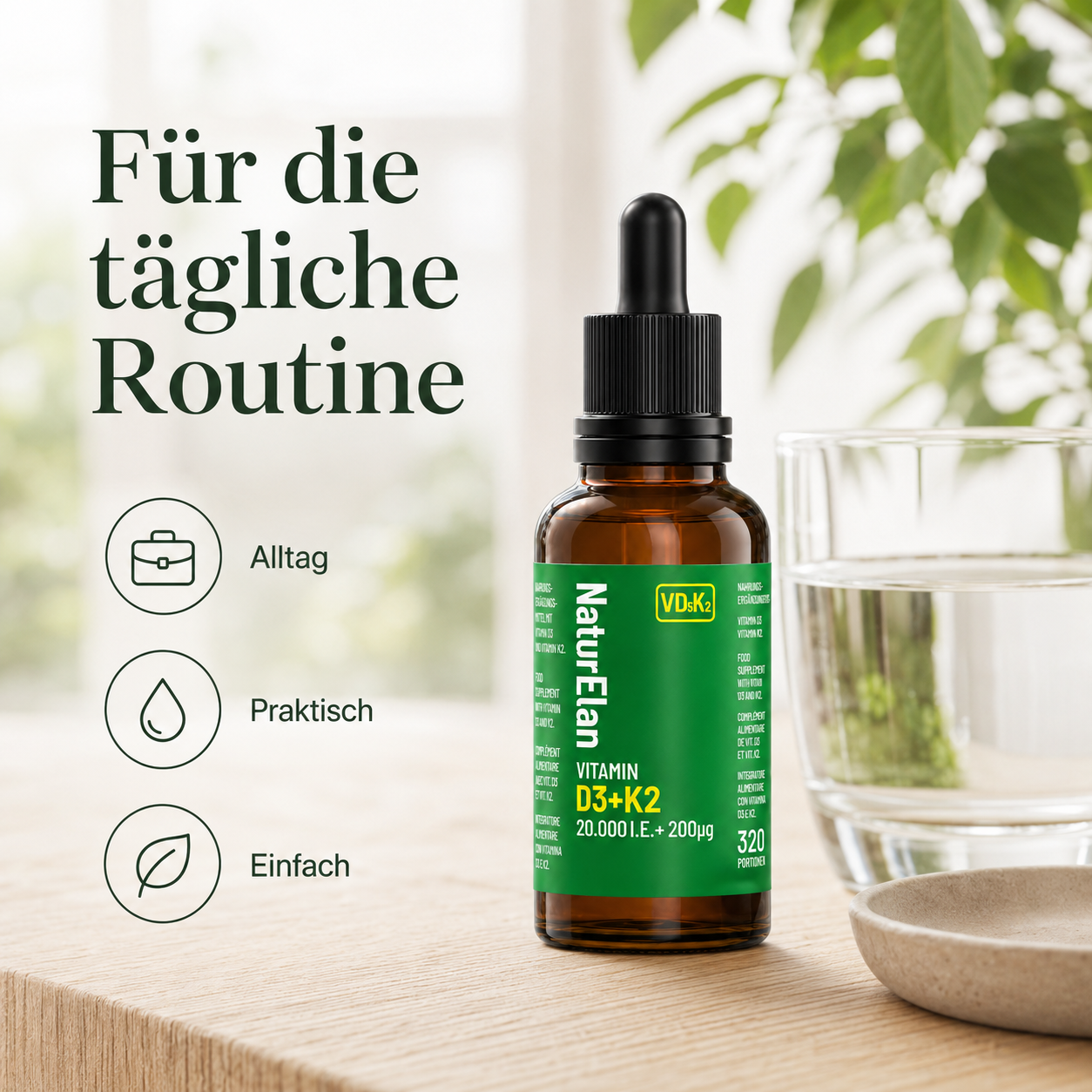 Vitamin D3+K2 Tropfen